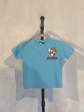Nintendo Mario Graphic T‑Shirt Kids Size 4–6 Years